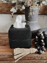 Load image into Gallery viewer, Hand Beaded Tissue Box

