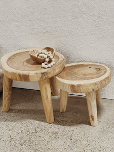 Suar Wood Side Table/coffee Table