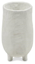 Load image into Gallery viewer, Stevie Decor Vase Cement - White
