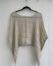 Load image into Gallery viewer, Mesh Linen Poncho -3 Colours
