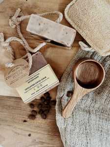 Luxury Handmade Soap Bar - Exfoliating Coffee Scrub