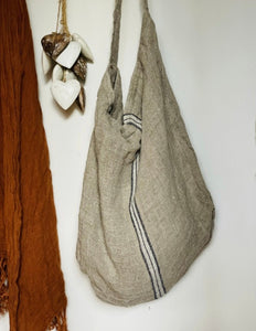 Rustic Linen Oversize Bag