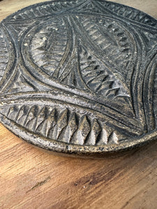Carved Stone Plate G5