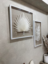Load image into Gallery viewer, Framed Fan Palm White

