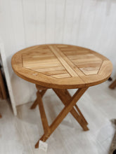 Load image into Gallery viewer, Organic Teak Fold Up Picnic Table
