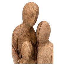 Load image into Gallery viewer, Wooden Carved Family - Natural
