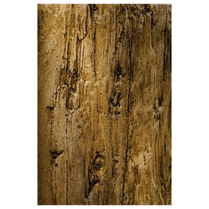 Tree Stump Stool/ side table Faux wood - light oak