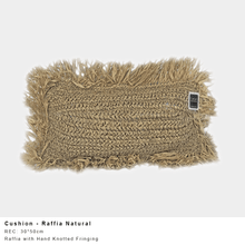 Load image into Gallery viewer, Cushion Raffia
