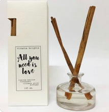 Load image into Gallery viewer, ALL YOU NEED IS LOVE - CINNAMON STICK DIFFUSER - 145ML
