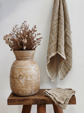 Load image into Gallery viewer, Audrey heavy Mesh Hand Towel - Natural Stonewashed
