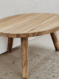 Round Recycled Coffee Table