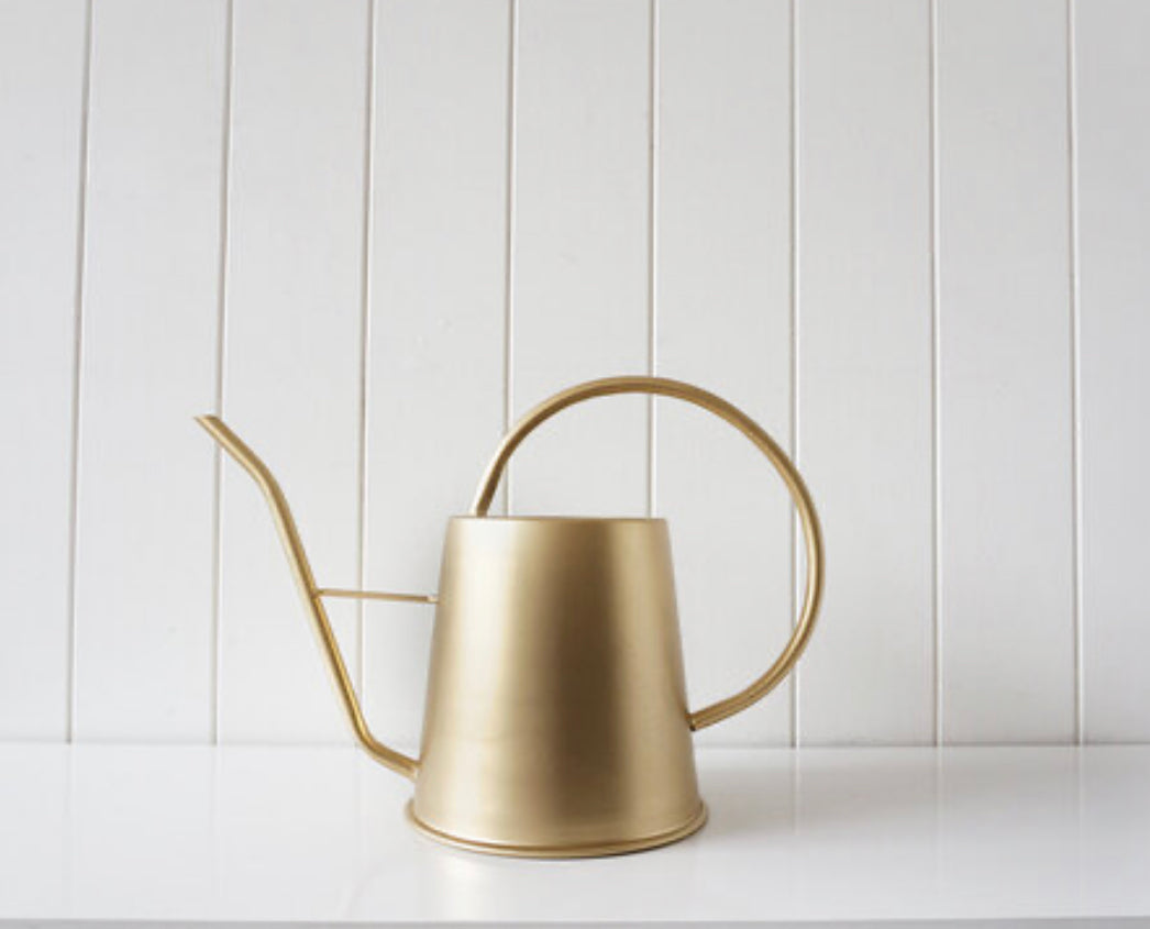 Watering Can - Gold