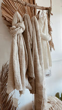 Load image into Gallery viewer, Ivory Scarf with Fringe
