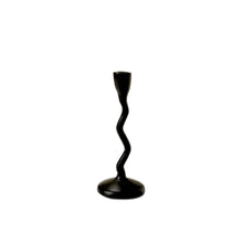 Load image into Gallery viewer, Wave Candlestick - Black
