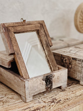 Load image into Gallery viewer, Antique Mirror Box
