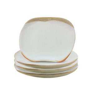SIDE PLATE SET OF 4  -LAGOON FORAGER