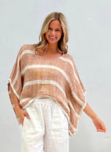 Load image into Gallery viewer, Bella Mesh Linen Poncho
