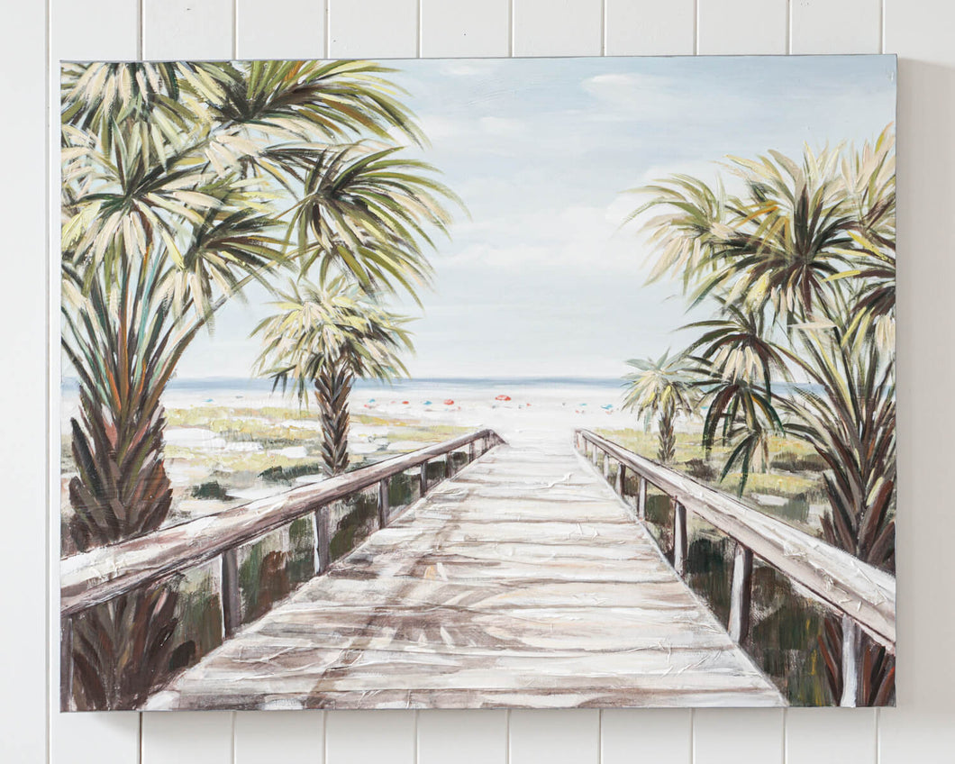 Boardwalk to Paradise- Premium Artwork