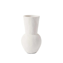 Load image into Gallery viewer, Textured fluted Natural Clay Vase
