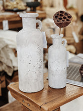 Load image into Gallery viewer, Handcrafted Concrete Bottle Vase
