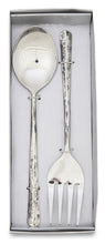 Load image into Gallery viewer, Set of 2 Vintage Stainless Steel Salad Servers
