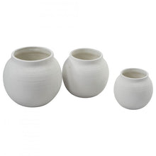 Load image into Gallery viewer, Piato Planter Pot/Vase White Matt
