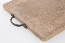 Load image into Gallery viewer, Rectangle Serving Board w/Iron Handle
