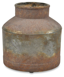 Provence Distressed Vase-Rust