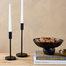 Load image into Gallery viewer, Candle Stand Black
