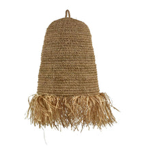 Load image into Gallery viewer, Fringe Rattan Hanging Lamp (Shade Only - Natural)
